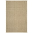 thumbnail image 2 of SAFAVIEH Natural Fiber Arbor Bordered Area Rug, Natural/Ivory, 6' x 8', 2 of 12
