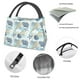 thumbnail image 4 of Fotbe Algae Corals and Seashells Bolsa Térmica Portátil con Estampado, Bolsa de Entrega de Alimentos Aislada, Bolsa Reutilizable de Gran Capacidad para Comidas y Supermercado, 4 of 6