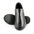 thumbnail image 6 of Laforst Jet Mens Man Made Water and Stain Resistant Work Slip Resistant Double Gore Slip On Flats Black, 6 of 8