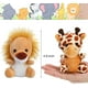 thumbnail image 2 of 12 piezas de mini animales de peluche del bosque, juguetes de peluche de animales de la selva en 4,8 pulgadas, lindo elefante de peluche, león, jirafa, tigre de peluche para fiestas temática, 2 of 5