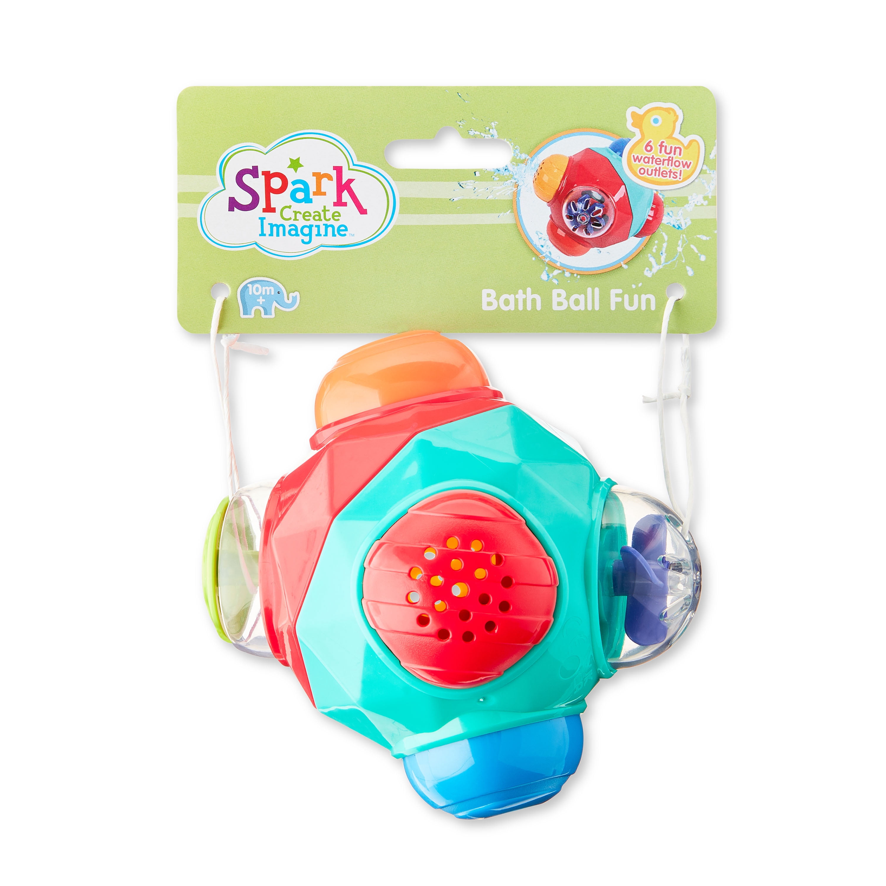 Spark Create Imagine Bath Ball Fun, Plastic Toys, Unisex, for Age Group 10 Months+