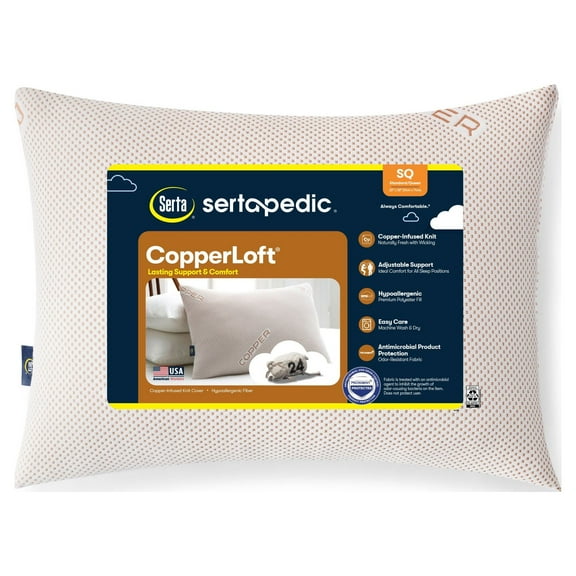 Sertapedic Copperloft Bed Pillow