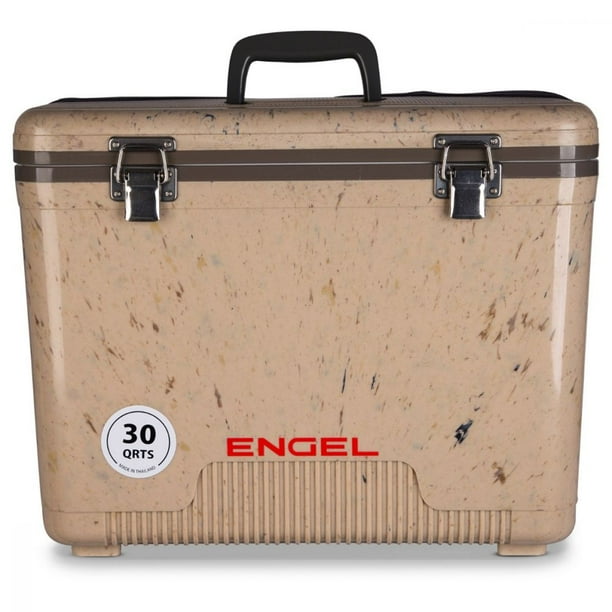 Engel 30 Quart Leak Proof Compact Lightweight Cooler and Drybox