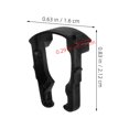 thumbnail image 2 of FESTFENDS 200Pcs Black Brake Line Hose Clamps with Clip Fastener for Reliable Automotive Line Support, 2 of 8