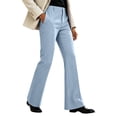 thumbnail image 3 of StSilkitty Mens Flare Dress Pants Elastic Waist Bell Bottom Trousers Business Casual Flared Pants with Pockets, 3 of 7