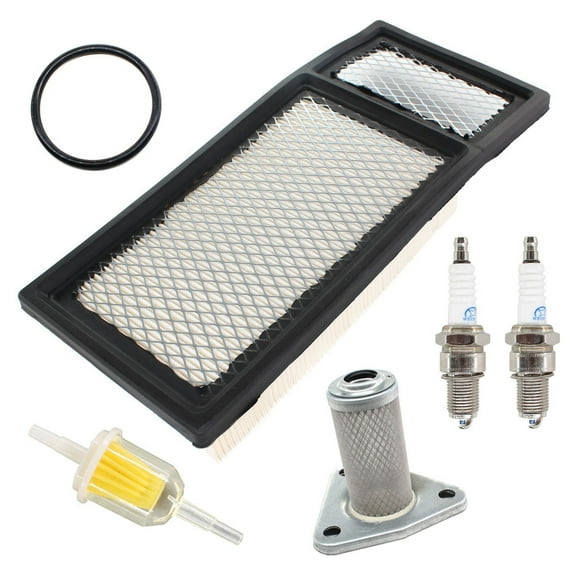 72368-G01 Air Filter Tune Up Kit For EZGO Medalist TXT Golf Cart 4 Cycle 295cc 350cc 94-05 26710-G01 Oil Filter O-Ring Spark Plug
