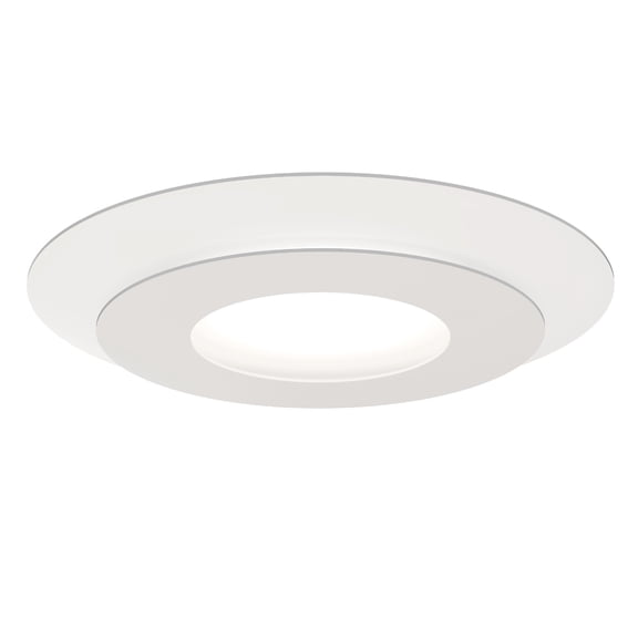 Sonneman 2757-20-35 Offset 20" Wide Led Flush Mount Ceiling Fixture - White