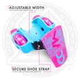 thumbnail image 4 of Madd Gear Light-Up Rollers - Pink/Teal, 4 of 9