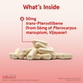 thumbnail image 3 of Suplemento de pterostilbeno de Jarrow Formulas, 50 mg, 60 cápsulas vegetarianas, 3 of 9