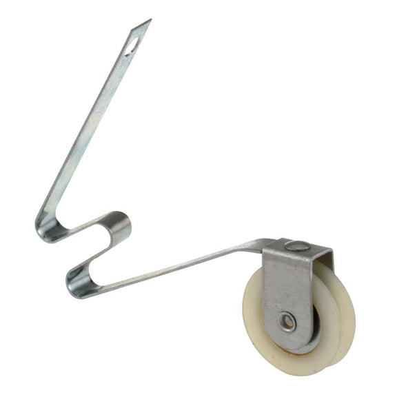 1 in. Steel Screen Door Tension Springs with Nylon Roller (2-pack)