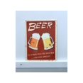 thumbnail image 1 of Décoration Murale Vintage en Métal Beer Raison, 1 of 1