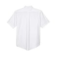 thumbnail image 5 of CORE365 88194 Men's Optimum Short Sleeve Twill Dress Shirt-White-XL, 5 of 5