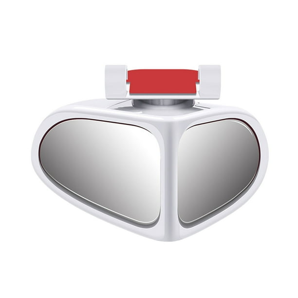 Espejo de Visión Trasera Del Coche Espejo Auxiliar de Doble Vista, Espejo Retrovisor Del Coche, Espejo Retrovisor, Ruedas Delanteras Y Traseras, Cortina Parasol, Espejo Retrovisor Bidireccional de 360
