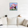 thumbnail image 1 of Cuadros Decorativos 5D DIY diamante pintura gato Cruz puntada bordado pedrería mosaico Kits hogar pared decoración Tmvgtek embutido en tela, 1 of 4