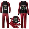 thumbnail image 5 of Mifsaly Family Matching Christmas Pajamas Sets Funny Xmas Print Pullover Sleepwear Bright and Merry Nightwear & Loose Plaid Long Pants 2025 Holiday Festival Classic Homewear, 5 of 5