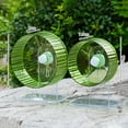 thumbnail image 4 of Hadanceo Hamster Wheel Easy to Install Pet Running Wheel Transparent Hamster Exercise Toy Small Pets Supplies Purple, 4 of 8