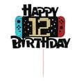 thumbnail image 3 of Cake topper Bekaterea de videojuego para 12.º cumpleaños 19 x 16 cm, 3 of 5