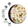 thumbnail image 4 of Yiaed Monkeys in the Jungle Print Tire Wheel Cover, Waterproof Spare Tire Cover Fit for Jeep, Truck,Trailer, RV, SUV, Camper and Most Vehicle-14 inch, 4 of 6