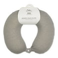 thumbnail image 3 of Jersey Stripe - Memory Foam Neck Pillow - Taupe Stripe, 3 of 5