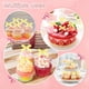 thumbnail image 5 of Uxcell 30-Pack Adornos de Cupcake en Forma de Lazo, Decoración de Pastel de Lazo de Cinta [Amarillo], 5 of 7