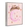 thumbnail image 4 of Moon Cowgirl Hat Gray Framed Giclee Art, design by Nina Jacobs, 4 of 9