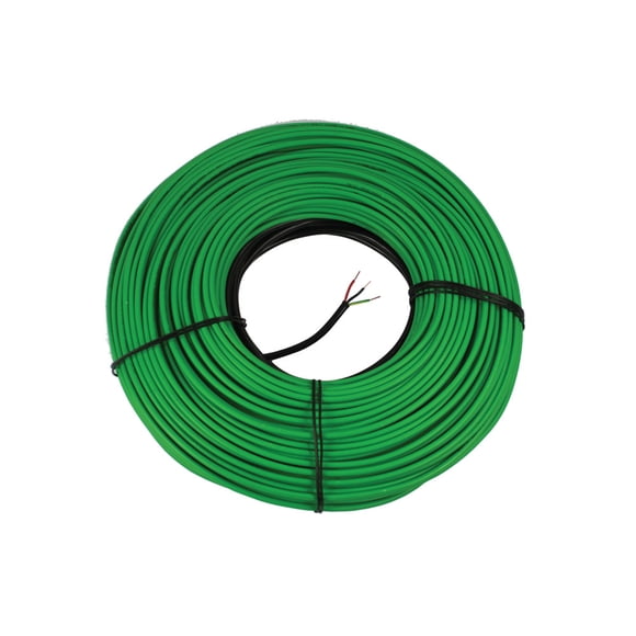 WarmlyYours Snow Melting Cable, 240V, 85.5 ft. (21.4 sq. ft.), Green, 85 Ft