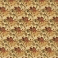 thumbnail image 1 of Ahgly Company Machine Washable Indoor Square Transitional Orange Area Rugs, 5' Square, 1 of 7