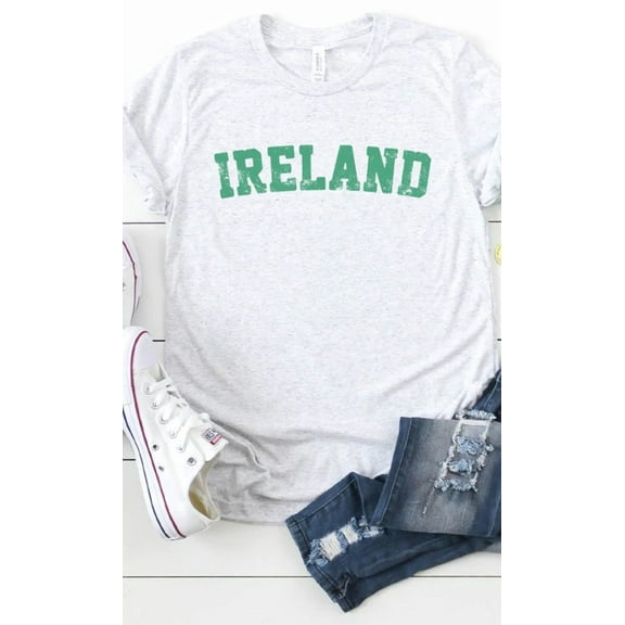 Retro Ireland Graphic Tee T-Shirt