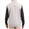 thumbnail image 2 of Men's Cutter & Buck Gray West Virginia Mountaineers Charter Eco Recycled Full-Zip Vest, 2 of 2