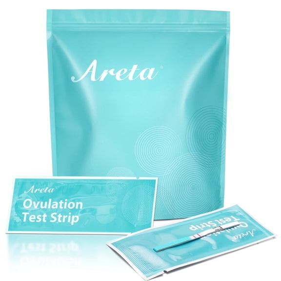 Areta Ovulation Test Strips Kit: Accurate & Reliable At-Home Fertility Tracking, 120 Count