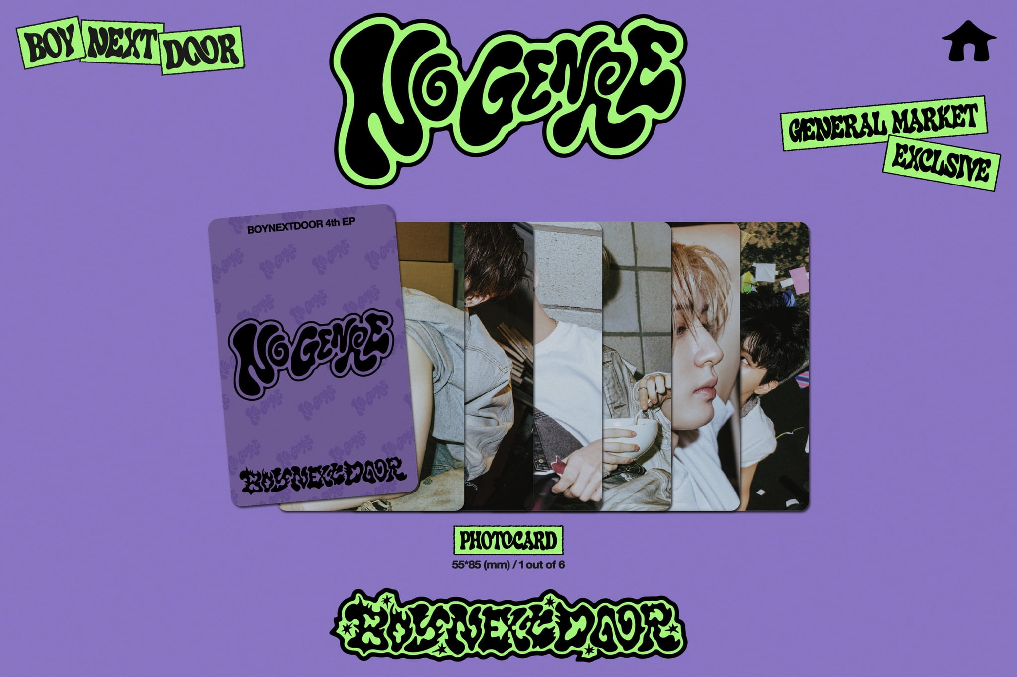 BOYNEXTDOOR ボネクド No Genre Board Game ver BOYNEXTDOOR - BOYNEXTDOOR 4th EP [No Genre][Board Game ver