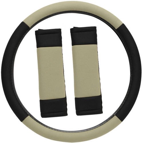 Custom Mesh Cloth Steering Wheel Cover for Autos Car/Truck/Van/SUV