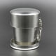thumbnail image 3 of Frascos de agua de acero inoxidable Wosthever taza de café de viaje 75ml 150ml 250ml JJ13453-03, 3 of 6