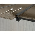 thumbnail image 6 of Palram - Canopia Olympia 10' x 14' Patio Cover - Gray/Bronze, 6 of 10