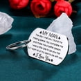 thumbnail image 2 of LLavero de cumpleaños y San Valentín para hombre, regalos para novio, marido, mi hombre, te amo, parejas, regalos de boda, 2 of 4