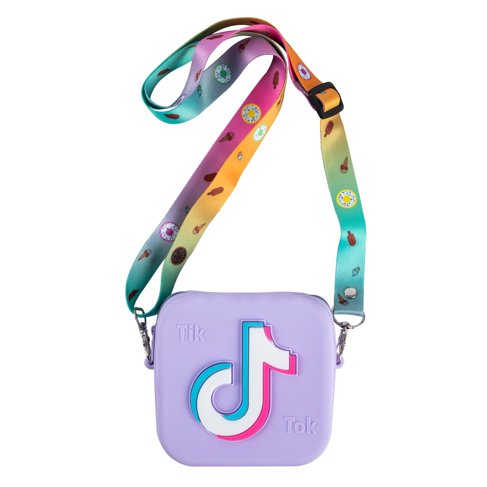 MageCrux 1PC Mini TIK Tok Handbags Shoulder Crossbody Purple
