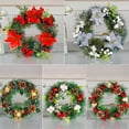 thumbnail image 3 of CSCHome Christmas Front Door Wreath, Pine Cone and Pine Leaf Decorations, House Hangings, Farmhouse Indoor Outdoor Holiday Home Decor, 3 of 6