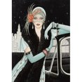 thumbnail image 1 of Diamond Painting (DE9364) Lady 5D DIY Square Mosaic Beadwork Decor (IH765) 20X30cm Hugtrwg Para estrenar, 1 of 1