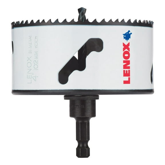 Lenox 2687531 Speed Slot 4 in. Dia. x 1.5 in. Bi-Metal Hole Saw