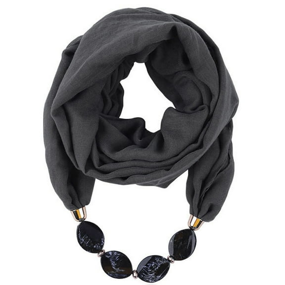 LYXSSBYX Winter Scarfs for Women Hot sale clearance Women Cotton Linen Necklace Pendant Scarf Ethnic Style Soft Necklace Scarf