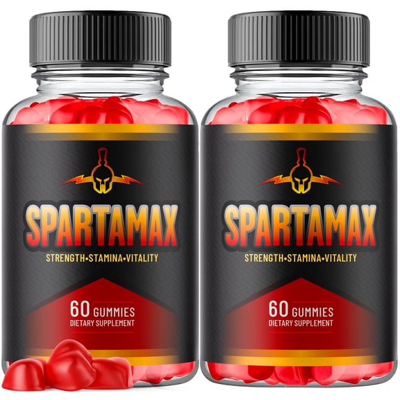 Spartamax Gummies Advanced Formula All Natural Vitamin Supplement Sparta Max 120 Gummies