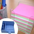 thumbnail image 6 of Sticky Note Dispenser Organizer Stencil ABS Material for Students Office Desktop School Supplies, 6 of 9