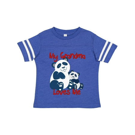 

Inktastic My Grandma Loves Me Panda Boys or Girls Toddler T-Shirt