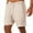Beige, variant on ZKCCNUK Mens Shorts Casual Solid Color Beach Shorts Casual Pants Fashionable and Versatile Shorts S-3XL