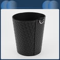 thumbnail image 6 of Unique Bargains Car Trash Can Hanging Front Rear Seats Trash Bin Weaving Pattern Black 1pcs, 6 of 6