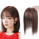 thumbnail image 2 of Heat Resistant Synthetic Wigs Straight Hair with Clips for Daily and Party Wear Clip On Hair Extension for Hair Styling light brown 25cm, 2 of 4