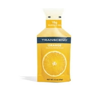 Transcend Orange Carb Energy Gel Packs, 15 Count (15g Each), Gluten-Free