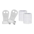 thumbnail image 2 of amleso Kids Gymnastic Hand Grips Gloves Wrist Support Sports Accessories Gymnastics Gear , White L, 2 of 9