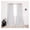 Lt.grey,52"W x 84"L (Pack of 1), variant on Blackout Curtains Tulle & Star Cutout - Dk. Grey 52x84 Inch - 4 Piece Set