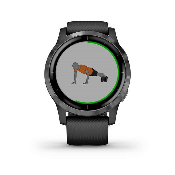 Garmin v voactive 4 Black with Slate Hardware Walmart